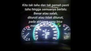 Story wa holiday  pake mobil malam hari & musik melow