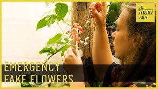 Feeding Bees and Butterflies With 3D Printed Sugar Flowers