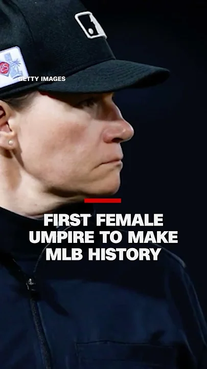 First female umpire to make MLB history