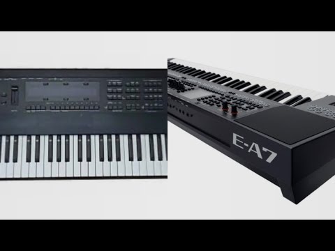 ENSONIQ TS 10 ovozlari ROLAND E-A7 da chalishingiz mumkin