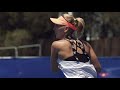 Elena Vesnina plays Jenga | Sydney International 2018