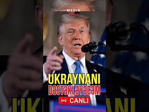 Trampdan Ukrayanaya xoş