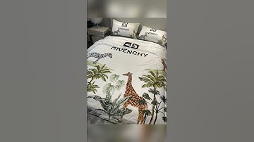 Elevate Your Summer with Luxury: Discover the Animal Silk Digital Print Bedding Set!