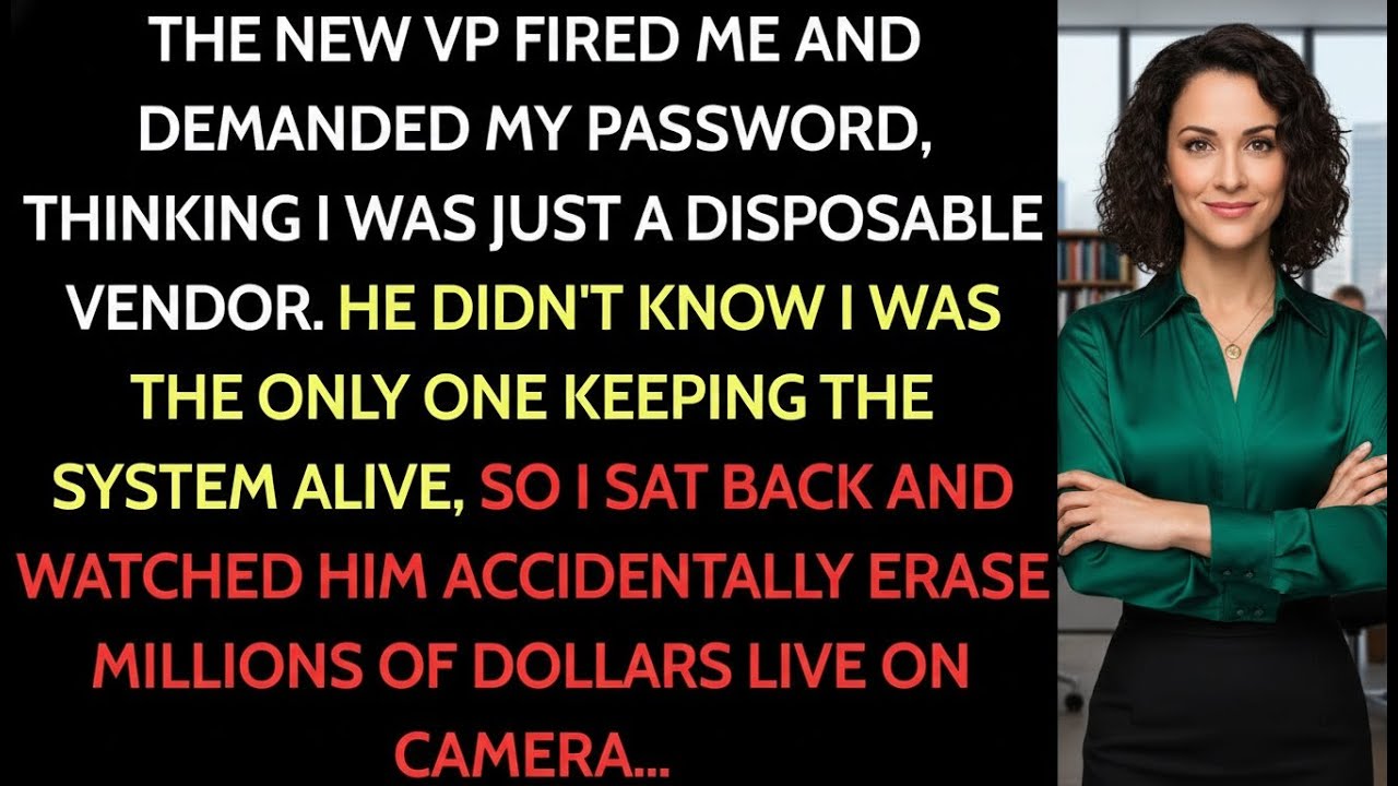 New VP Demanded My Password — He Fired the Wrong Person