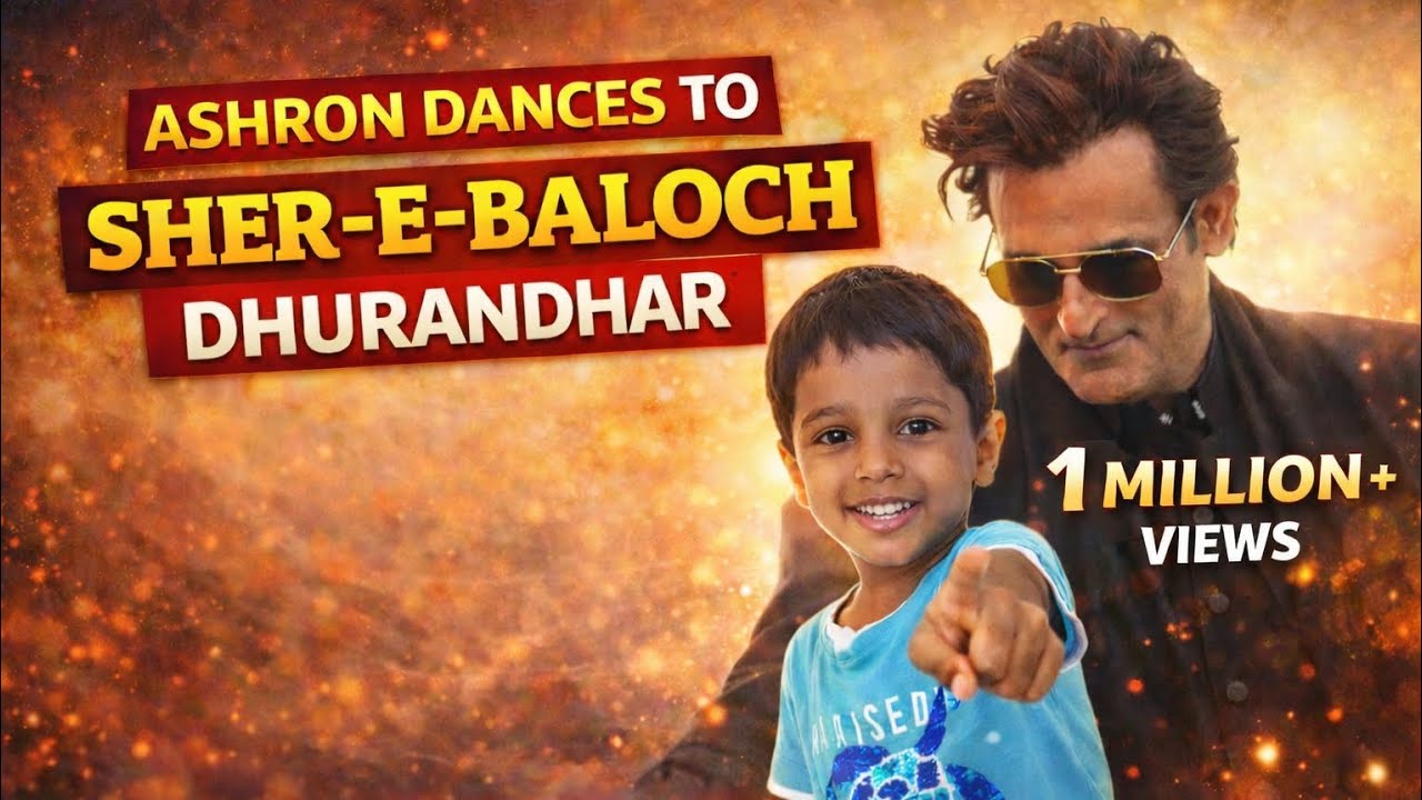  Dance on Dhurandhar Song 😍🔥 | Akshay Khanna | Sher-e-baloch | Ashron Vlogs