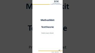 Methodikkit Statistik - Wie Führe Ich Einen Test Durch Und Was Bedeuten Die Ganzen Begriffe?