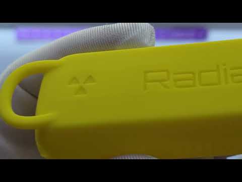 (Порожній Новий) силіконовий Чохол для Radiacode 102, 103, 103G.(жовтий), видео 2