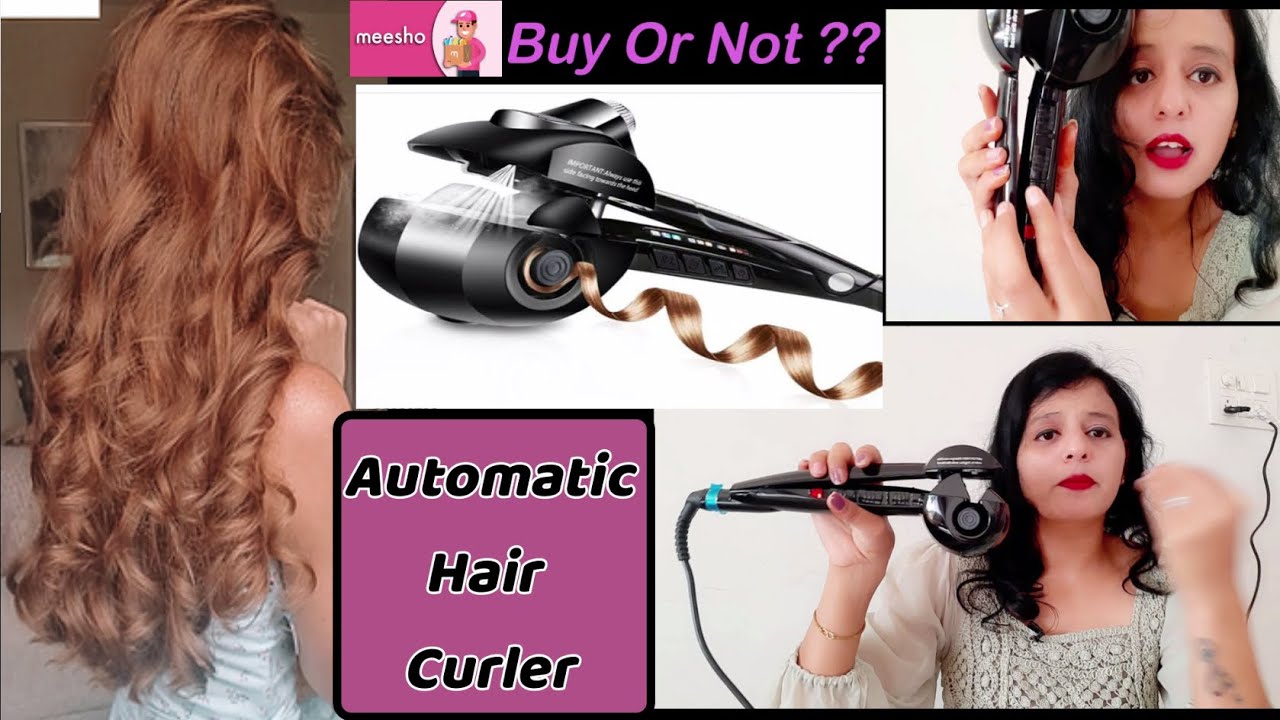 AUTOMATIC HAIR CURLING machine Review // meesho hair curler Haul 2022