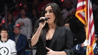 Lauren Jauregui | The National Anthem (NHL All Star Game)