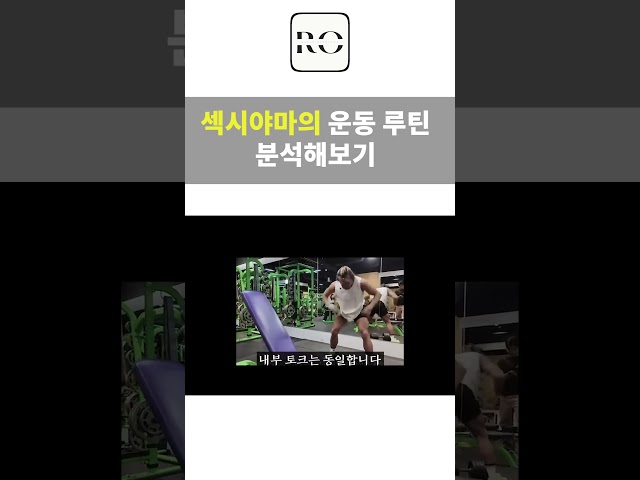 섹시야마의 등운동을 알아보자