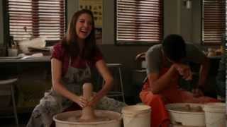 Alison Brie does pottery