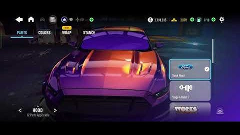 NFS NO LIMITS: Mustang GT maxed out + customization + gameplay