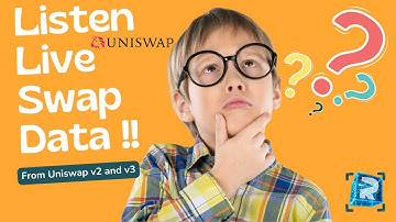 Listen Live Swap Data from Uniswap v2 and v3 | ROOMYAN