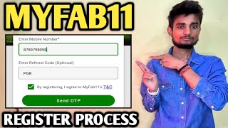 myfab11 me account kaise banaye | How to Create in myfab11 | Myfab11 Invite Code | screenshot 5
