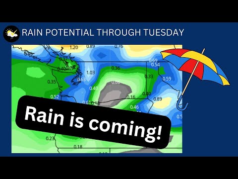 Portland Weather, Pacific Northwest Weekend Rain!
