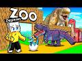 Ho COSTRUITO uno ZOO per DINOSAURI in Minecraft!