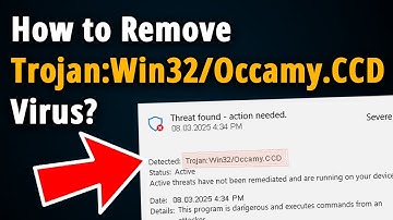 How to Remove Trojan:Win32/Occamy CCD in Windows 11 & 10?