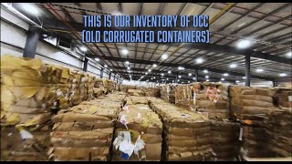 Drone Fly-through of ND Paper OCC Recycling Facility - Biron, WI