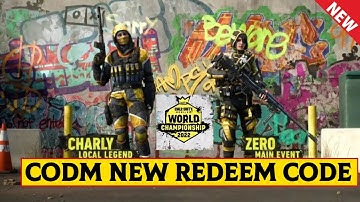 New call of duty redeem code | CHARLY - LOCAL LEGEND | CODM New Redeem Code