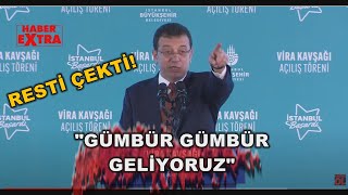 İmamoğlu'ndan AKP'ye seçim resti: Gümbür gümbür geliyoruz! Resimi