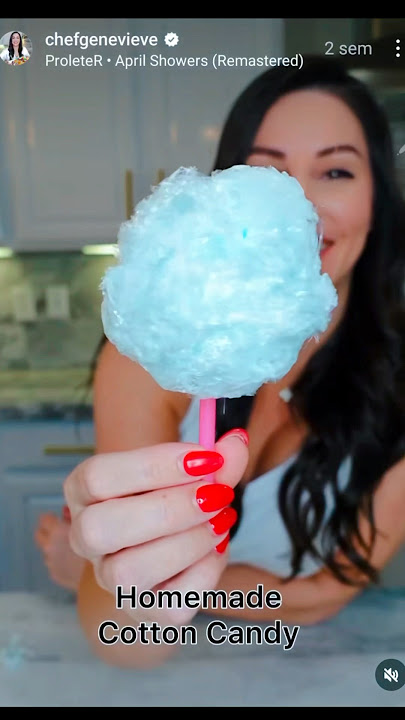 ALGODÓN DE AZÚCAR CASERO 😱 | MIS PASTELITOS