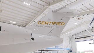 Krista Pearson shares her passion for refurbishing Bombardier Certified Pre-Owned aircraft