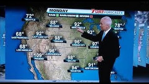 How to Read a Weather Map