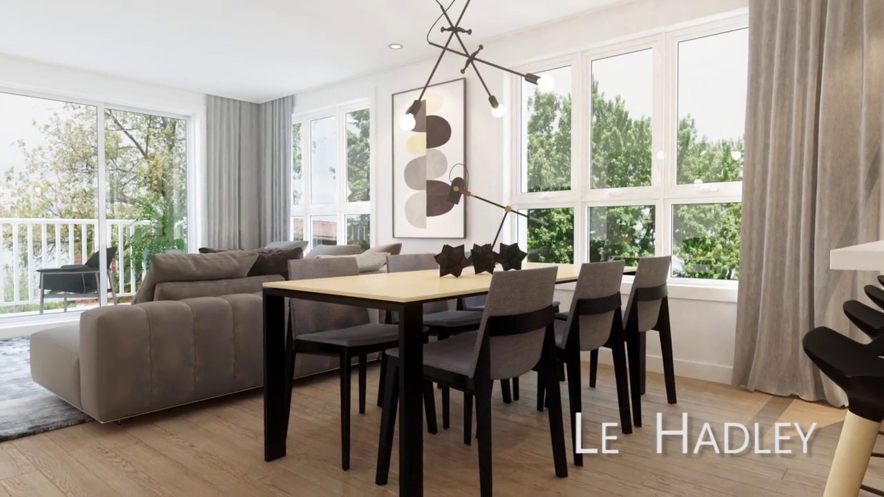 Découvrez le projet de condo Le Hadley YouTube