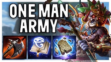 LOOK AT HOW BROKEN THIS BUILD IS - Ah Puch Mid Ranked Conquest