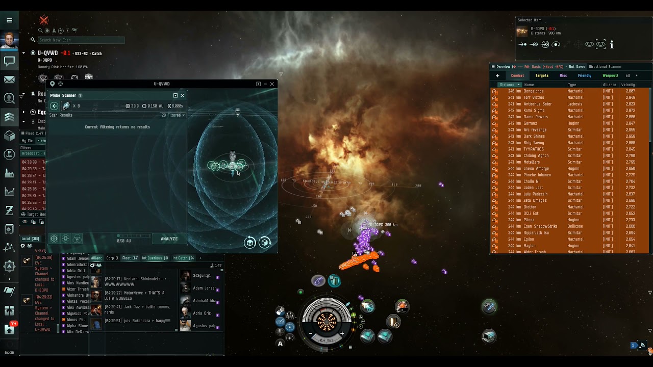 Probing Dictor vs Tornados Harold Magnussen Eve Online April 2021