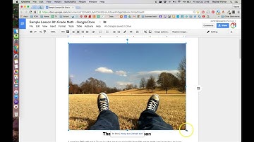 Inserting Images (Google Docs)