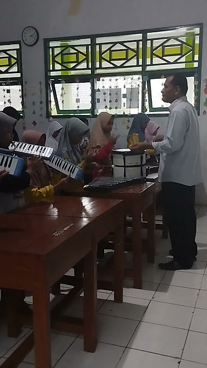 Latihan part Melodies Drumband MIN 1 BATANG 'Bangun Pemuda-Pemudi.
