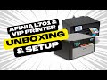 VIP and Afinia L701 - Unboxing and Setup