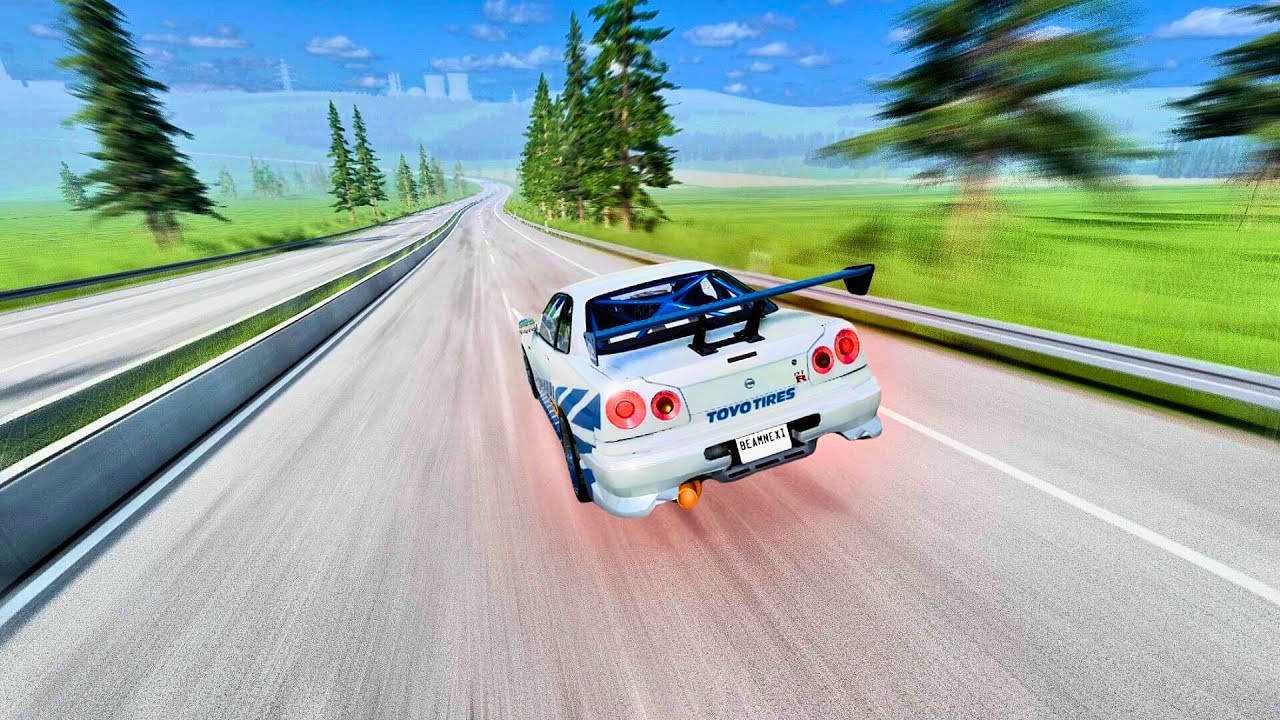 700 MPH Instant Acceleration: Which BeamNG Car Can Stop?! 🔥🤯 - BeamNG Drive #03