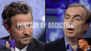 Peter Hitchens Vs Matthew Perry - The Fantasy of Addiction