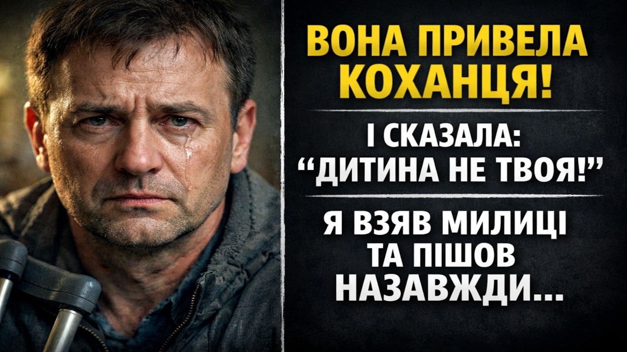 Дружина привела коханця і заявила, що дитина не моя. Я мовчки взяв милиці і пішов назавжди...