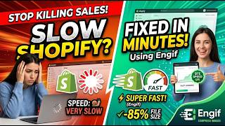 Fix Your Slow Shopify Store! Compress Images in Minutes using Engif #Shopify #ShopifySpeed