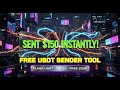 I found a free tool to send USDT instantly — no fees involved!