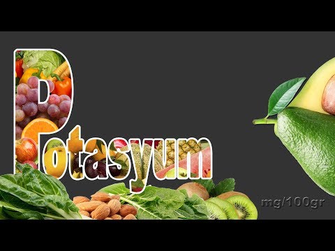 Video: En Iyi Potasyum Kaynakları