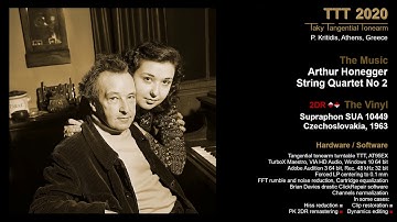 Honegger String Quartet No 2