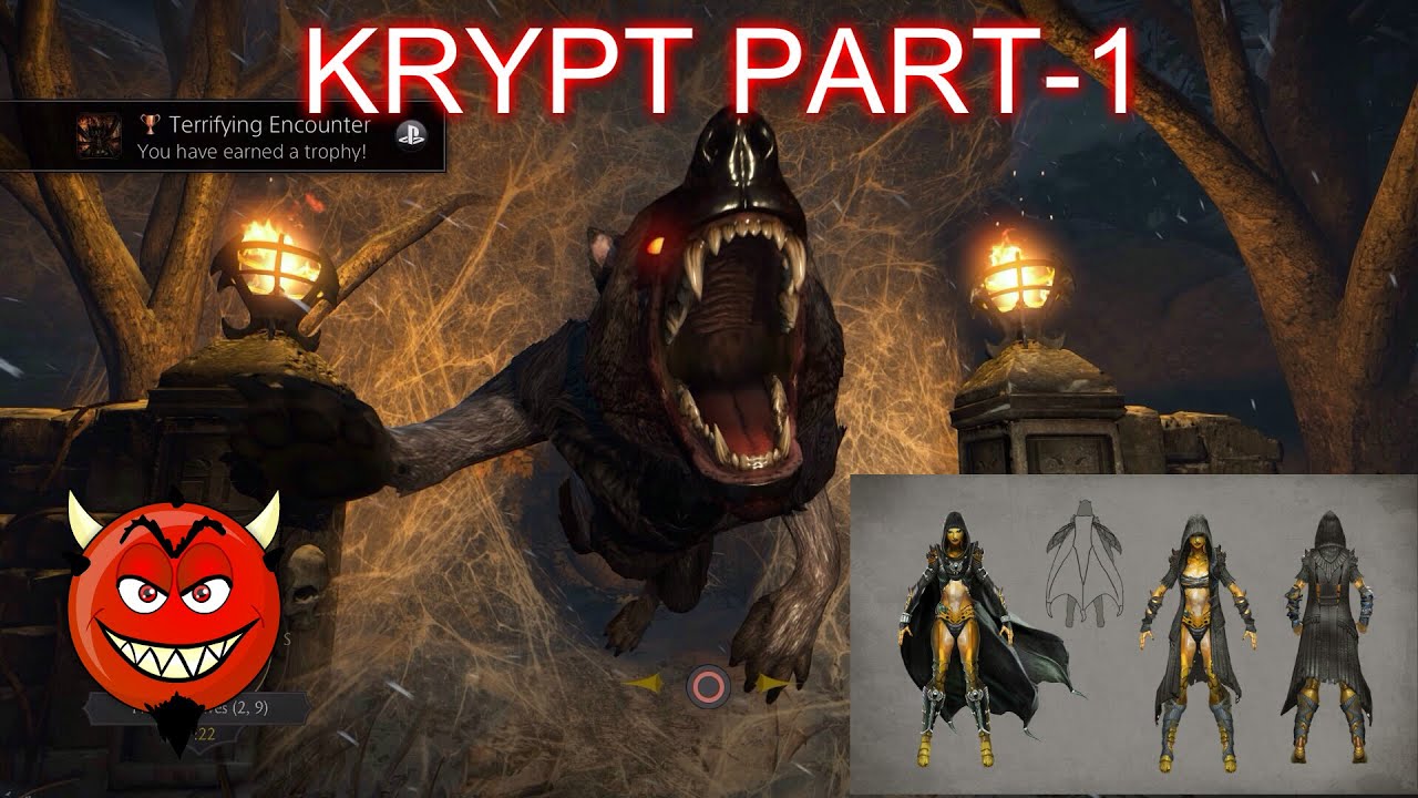 Krypt part -1 Reptile alternative tournament outfit and reptile cutie
