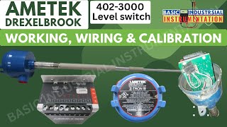 AMETEK Level switch 402-3000 working and Calibration #levelswitch #levelcontrol #switch #drexelbrook