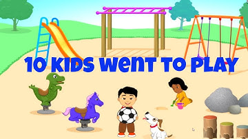 10 KIDS WENT TO PLAY   😜