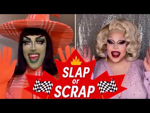 Canada&rsquo;s Drag Race S3 x Slap or Scrap: Promo Looks with Pythia and Eve 6000!