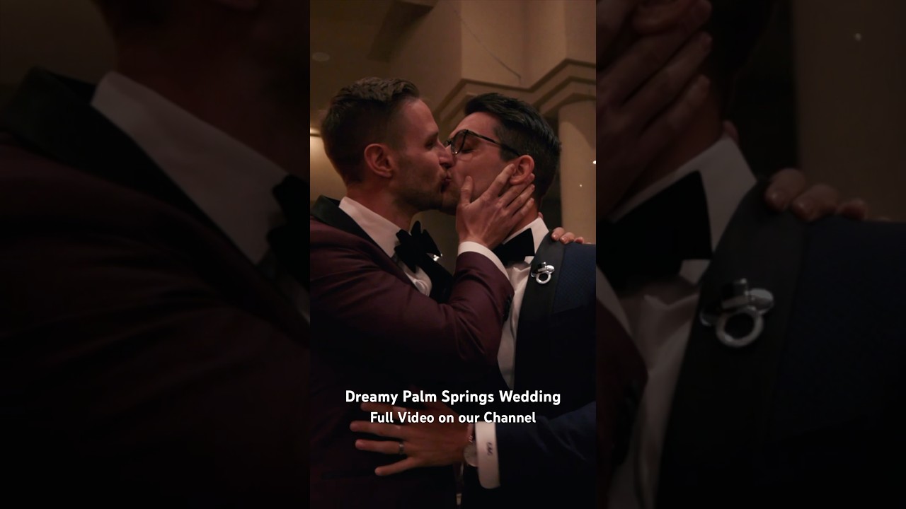 Dreamy Gay Wedding in Palm Springs 😍 