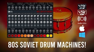 80s Soviet Drums VST VST3 AU plugin