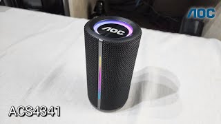 Unboxing (desembalando) AOC ACS4341