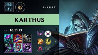 Karthus Jungle vs Hecarim - KR Master Patch 26.16