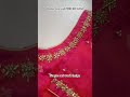 Vijaya designer உங்களுக்கும் இந்த மாதிரி அரி ஒர்க் பண்ணனுமா 📱#aaridesign #blouse #motivation #viral