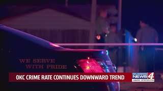 OKC crime rate continues downward trend OKC crime rate continues downward trend